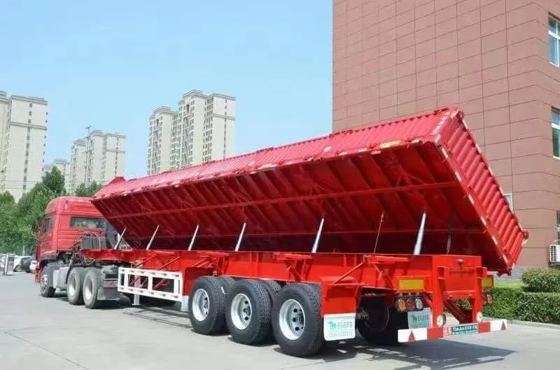 side dump trailer side dump trailer