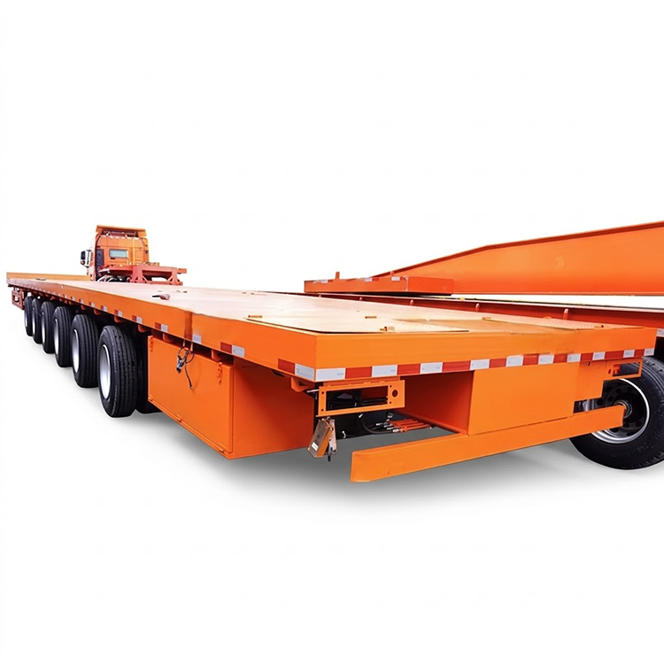 6-osovinska proširiva prikolica sa niskim ležajem od 80 tona