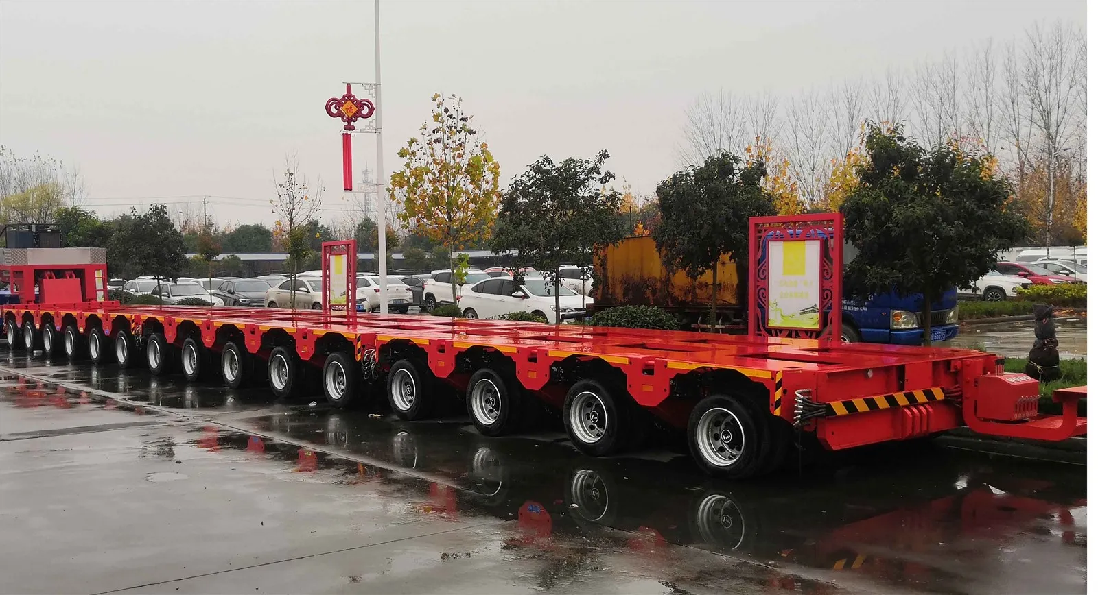 300 Ton Hydraulic Axle Modular Trailer 300 Ton Hydraulic Axle Modular Trailer