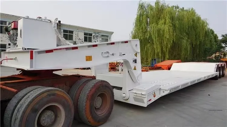 100T Lowbed Gooseneck Trailer 100T Lowbed Gooseneck Trailer
