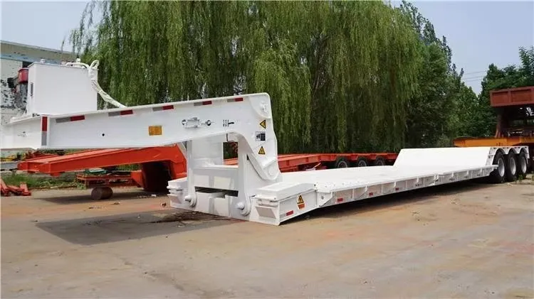 100T Lowbed Gooseneck Trailer supplier 100T Lowbed Gooseneck Trailer supplier