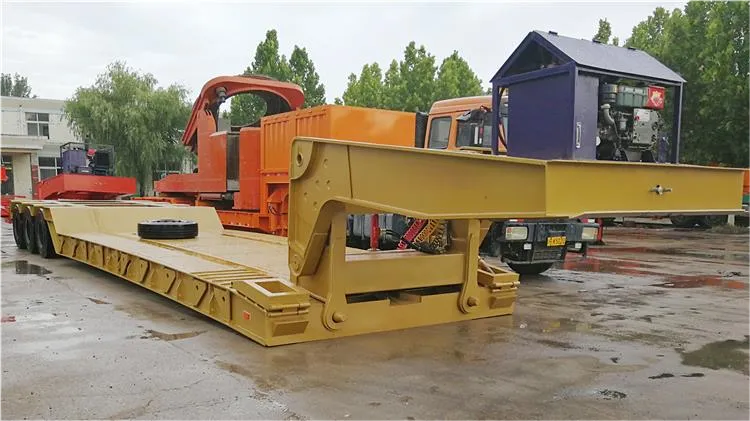 120 Ton Hydraulic Detachable Neck Lowboy Trailer 120 Ton Hydraulic Detachable Neck Lowboy Trailer