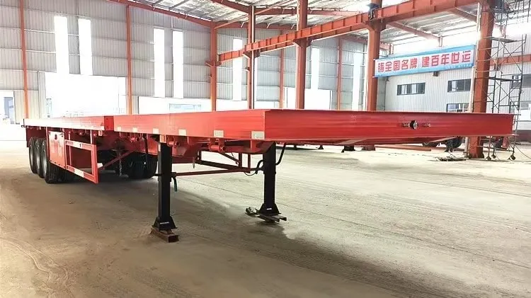 Tri Axle Extendable Flatbed Semi Trailer supplier Tri Axle Extendable Flatbed Semi Trailer supplier