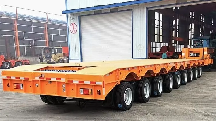 9 Axle Wind Blade Telescopic Trailer manufacture 9 Axle Wind Blade Telescopic Trailer manufacture