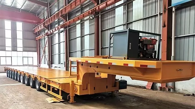 10 Axle Extendable Wind Tower Trailer supplier 10 Axle Extendable Wind Tower Trailer supplier