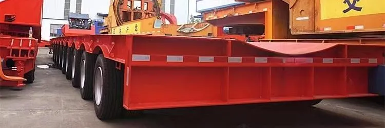 Extendable Low Bed Excavator Trailer manufacture Extendable Low Bed Excavator Trailer manufacture