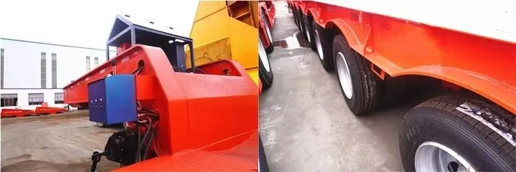 Extendable Low Bed Excavator Trailer supplier Extendable Low Bed Excavator Trailer supplier