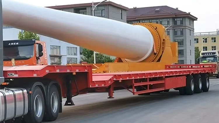 Extendable Trailer for Wind Blades Transportation supplier Extendable Trailer for Wind Blades Transportation supplier