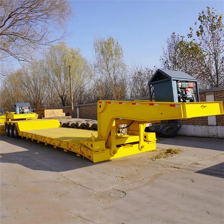 Tri Axle Detachable Gooseneck Trailer