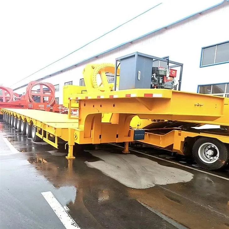 10-osovinska produljiva prikolica za vjetar