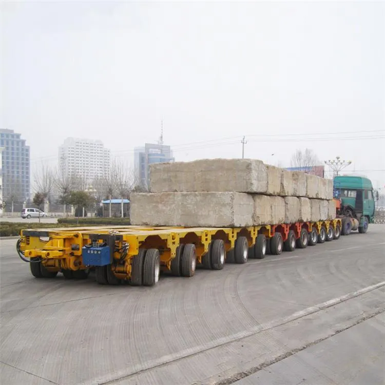 250 tona hidraulična višeosovinska prikolica