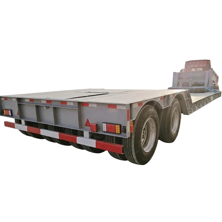 2 Line 4 Axle 50 Ton Lowboy Gooseneck prikolica