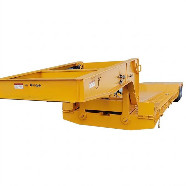 90 Ton Heavy Duty Gooseneck odvojiva poluprikolica