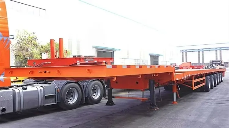 62m Telescopic Extendable Trailer manufacture 62m Telescopic Extendable Trailer manufacture