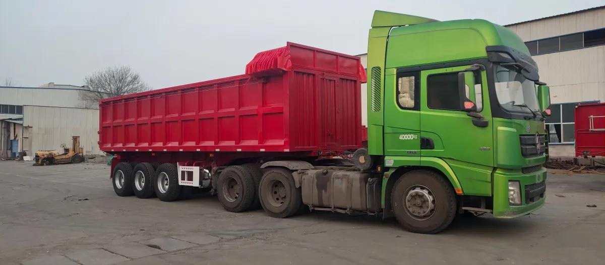 CONTAINER DUMP TRAILER SHOW