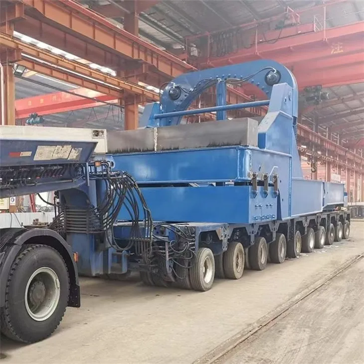 Adapter oštrice vjetrenjače s modularnom prikolicom od 10 osovina